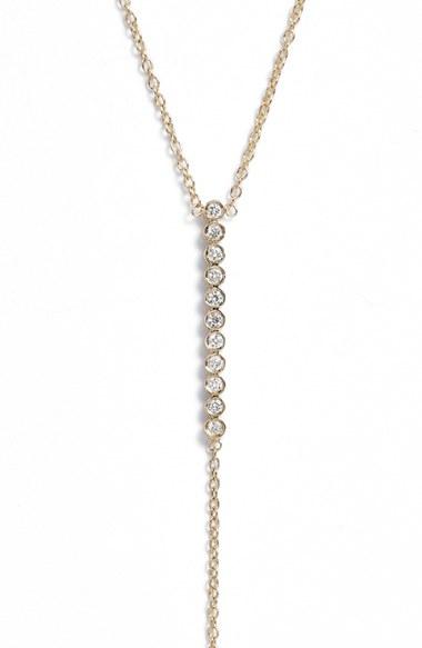 Women's Zoe Chicco Diamond Bar Y-necklace