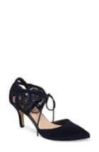 Women's Bella Vita Demi Lace D'orsay Pump .5 N - Blue