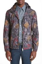 Men's Burberry Harland Classic Fit Hooded Jacket - Blue
