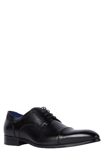 Men's Rodd & Gunn Saint Hopkins Cap Toe Derby Eu - Black