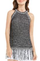 Women's Vince Camuto Fringe Hem Sweater
