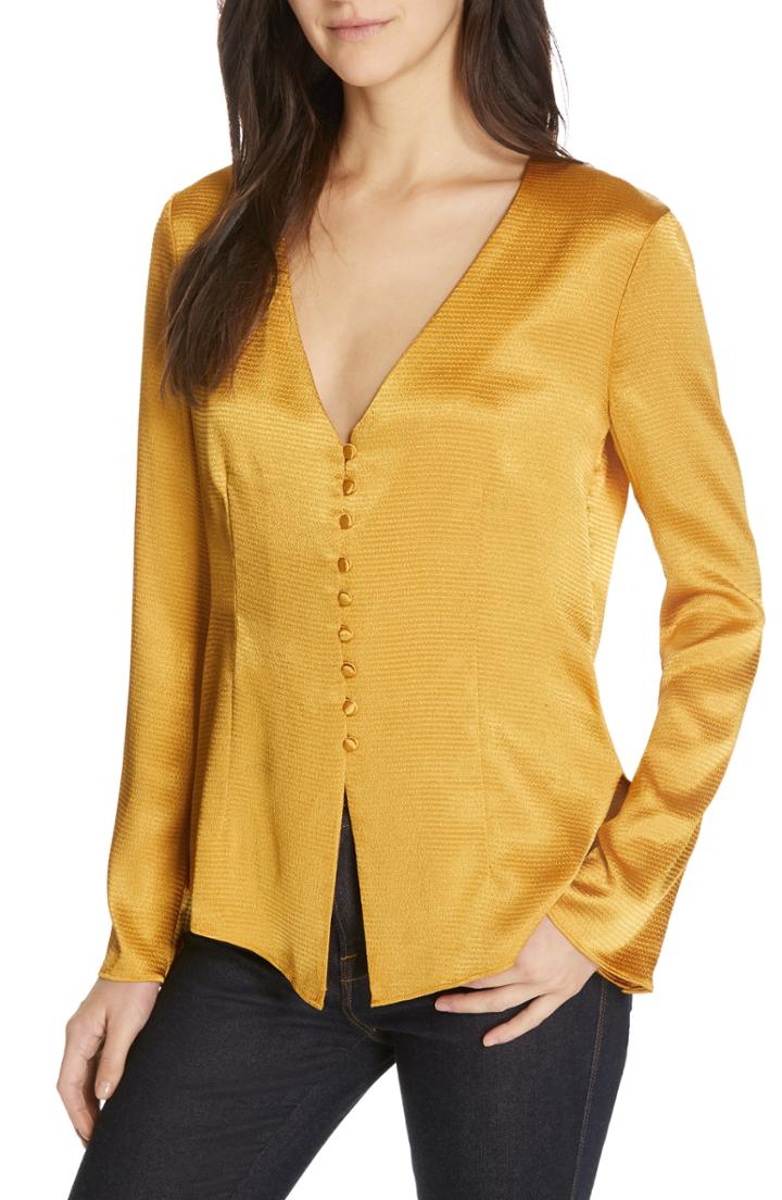 Women's Joie Madora Top - Yellow