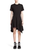 Women's Proenza Schouler Asymmetrical Fit & Flare Dress - Black