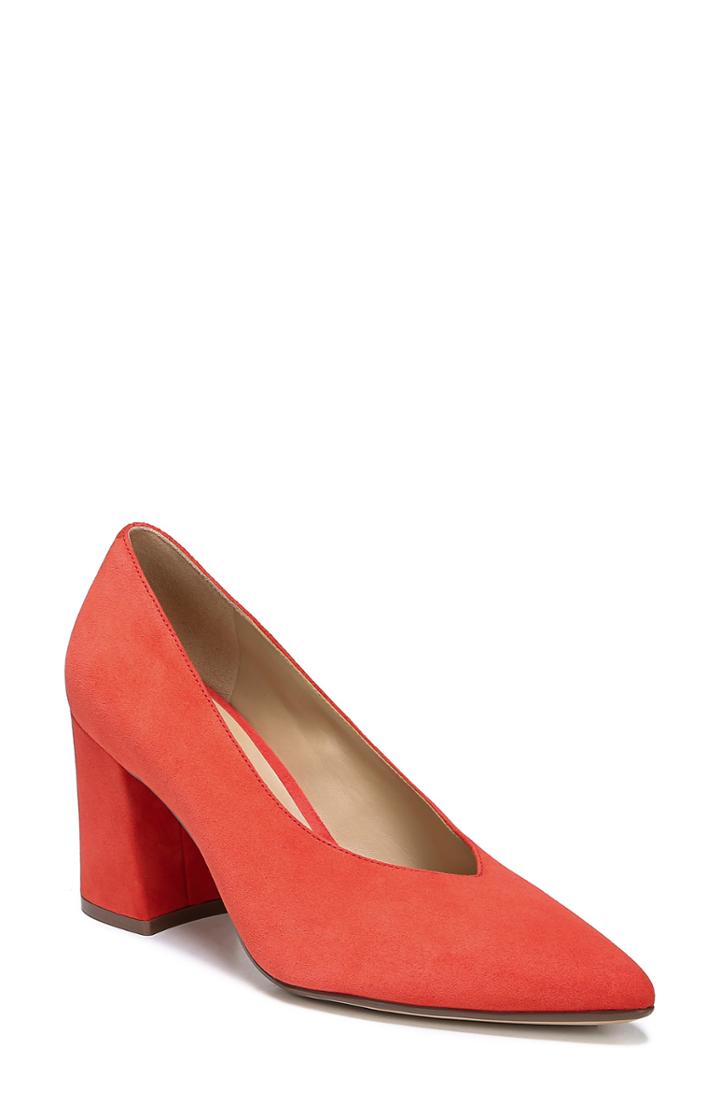 Women's Naturalizer Hope Pointy Toe Pump .5 M - Orange