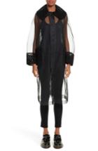 Women's Noir Kei Ninomiya Tulle Coat - Black