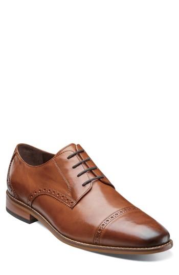 Men's Florsheim 'castellano' Cap Toe Derby .5 Eee - Beige