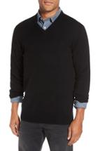 Men's Rodd & Gunn 'invercargill' Wool & Cashmere V-neck Sweater - Black