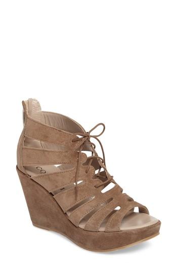 Women's Cordani Rally Wedge Sandal .5us / 36eu - Brown