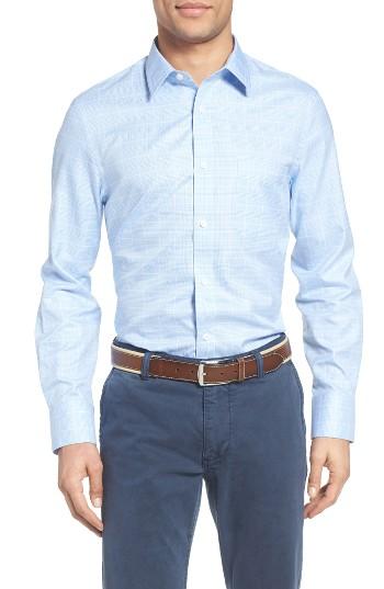 Men's Nordstrom Men's Shop Sport Shirt - Blue