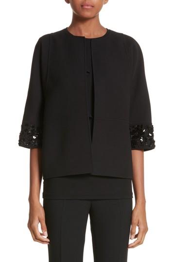 Women's Michael Kors Embellished Jacket - Black