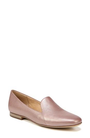 Women's Naturalizer Emiline Flat Loafer M - Metallic