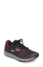 Women's Brooks Puregrit 7 Trail Running Shoe B - Black