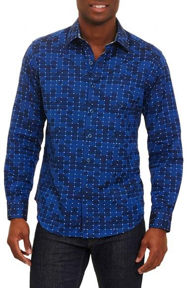 Men's Robert Graham Dark Matter Classic Fit Sport Shirt