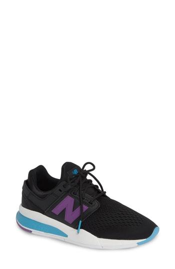 Women's New Balance 247 Sneaker B - Black