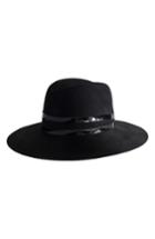 Women's Janessa Leone Logan Wool Hat - Black