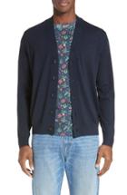 Men's Ps Paul Smith Contrast Cuff Merino Cardigan