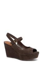 Women's Trask Tessa Platform Wedge .5 M - Brown