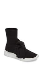 Women's Joshua Sanders Knotted Sock Sneaker .5us / 35eu - Black