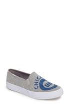 Women's Keds Double Decker Baseball Team Jersey Slip-on Sneakers M - Grey