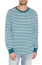 Men's Obey Eighty-nine Icon Box Long Sleeve T-shirt - Blue/green