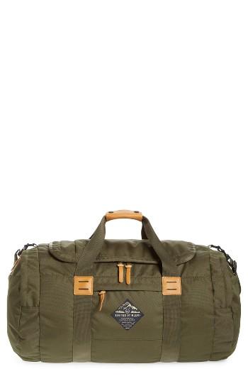 Men's United By Blue Arc Duffel Bag - Green