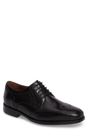 Men's Johnston & Murphy Branning Wingtip M - Black