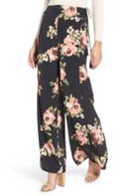 Women's Band Of Gypsies Floral Wide Leg Pants