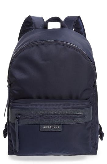 Longchamp 'le Pliage Neo' Nylon Backpack - Blue