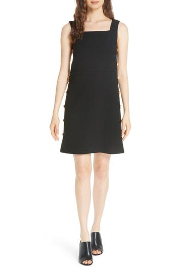 Women's Tory Burch Millie Sleeveless Shift Dress - Black