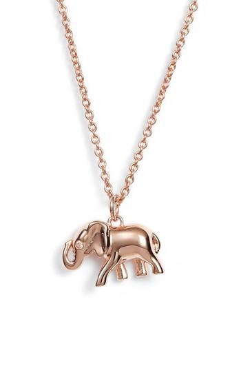 Women's Kate Spade New York Things We Love Elephant Pendant Necklace