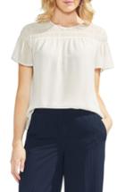Women's Vince Camuto Smocked Blouse - White