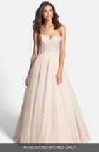 Women's Watters 'carina' Lace Bustier, Size In Store Only - Coral