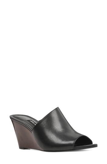 Women's Nine West Janissah Wedge M - Black