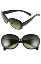 Women's Maui Jim Nahiku 59mm Polarizedplus2 Sunglasses - Gloss Black/ Maui Ht