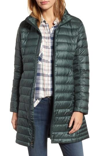 Women's Patagonia Fiona Water Repellent 600-fill-power Down Parka - Green