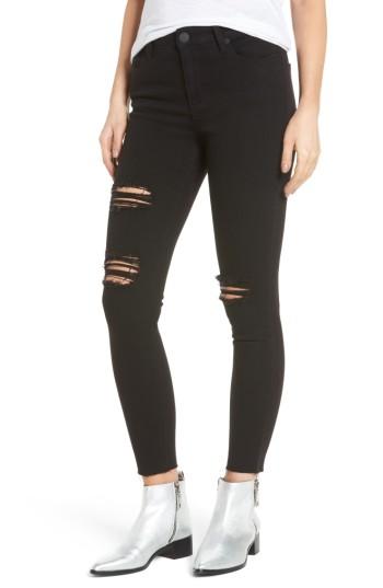 Women's Sts Blue Ashley High Waist Ankle Skinny Jeans - Black