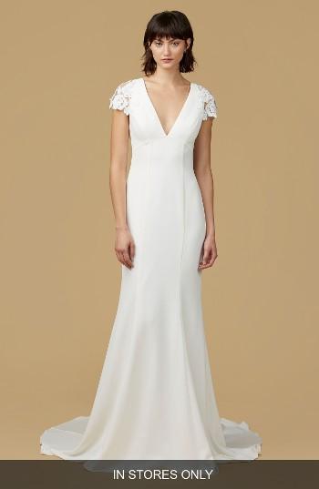 Women's Nouvelle Amsale Amanda Mermaid Gown