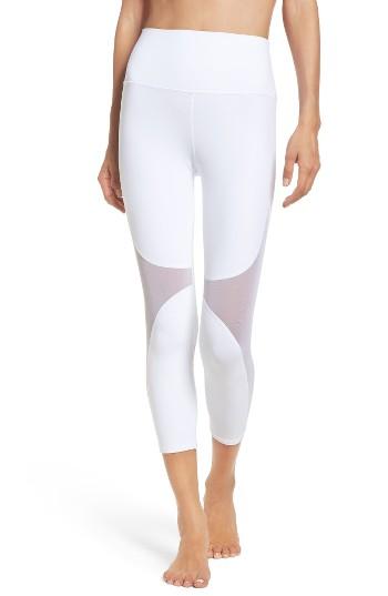 Women's Alo Coast Capris - White