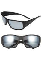 Men's Smith 'guide's Choice' 62mm Polarized Sunglasses - Matte Black/ Platinum