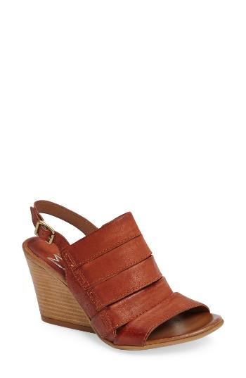 Women's Miz Mooz Kenmare Wedge Sandal Eu - Orange