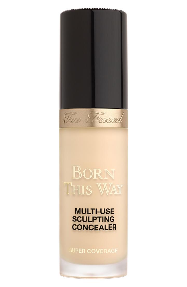 Too Faced Born This Way Super Coverage Multi-use Sculpting Concealer .5 Oz - Vanilla