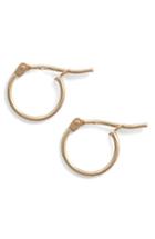 Women's Bony Levy 14k Gold Mini Hoop Earrings (nordstrom Exclusive)