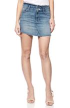 Women's Paige Alethea Frayed Denim Miniskirt