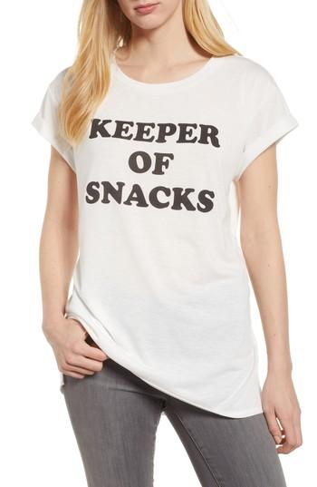 Women's Caslon Off-duty Tired As A Mother Tee - Ivory