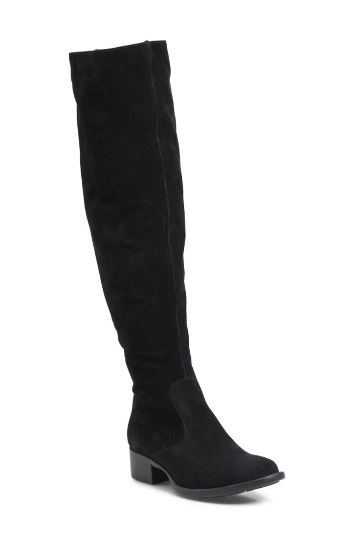 Women's B?rn Cricket Over The Knee Boot .5 M - Black