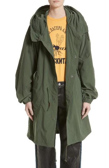 Women's Junya Watanabe Graffiti Nylon Oxford Anorak