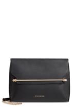 Strathberry East/west Calfskin Leather Clutch - Black