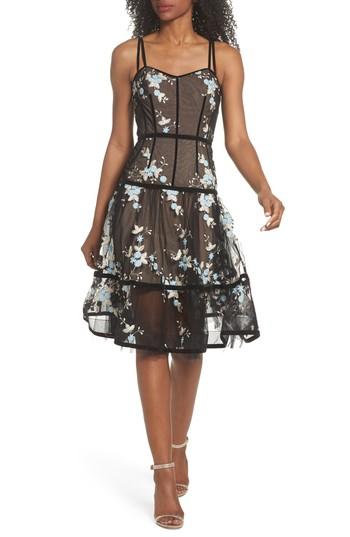 Women's Bronx And Banco Marietta Fit & Flare Dress Us / 6 Au - Black