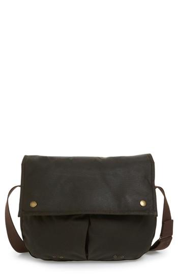 Men's Barbour Cannich Taras Messenger Bag - Green