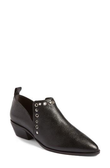 Women's Rebecca Minkoff Annette Ankle Boot .5 M - Black